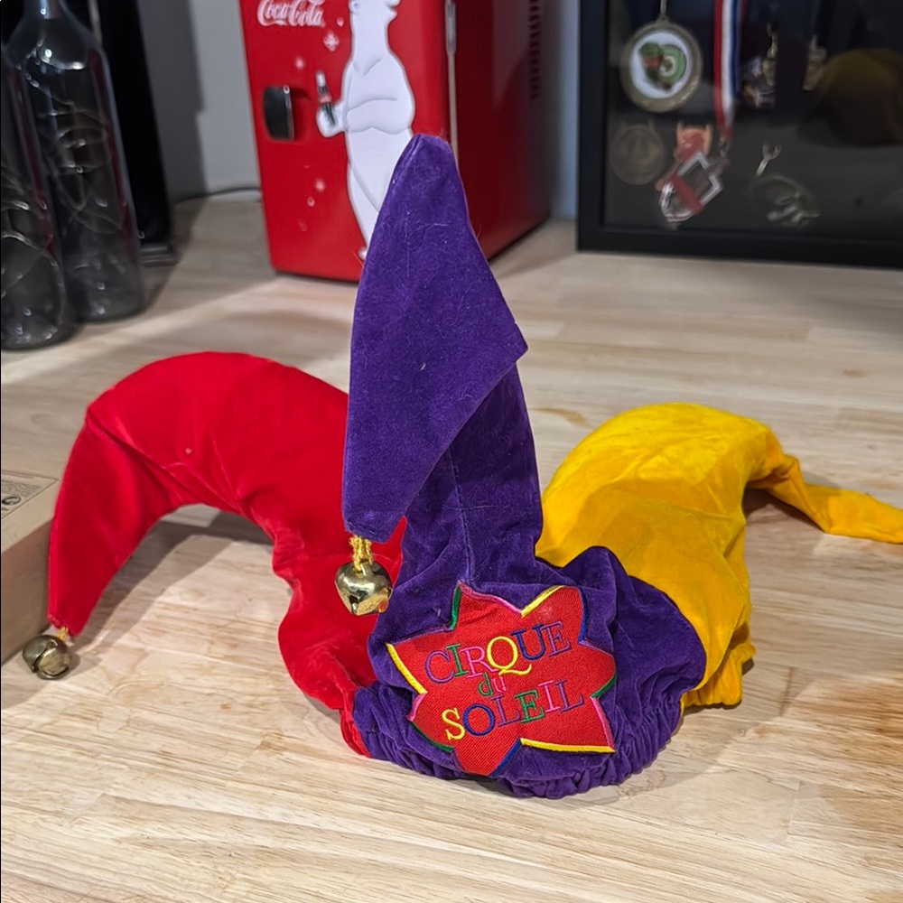 Cirque du Soleil Hat Red and Purple Costume